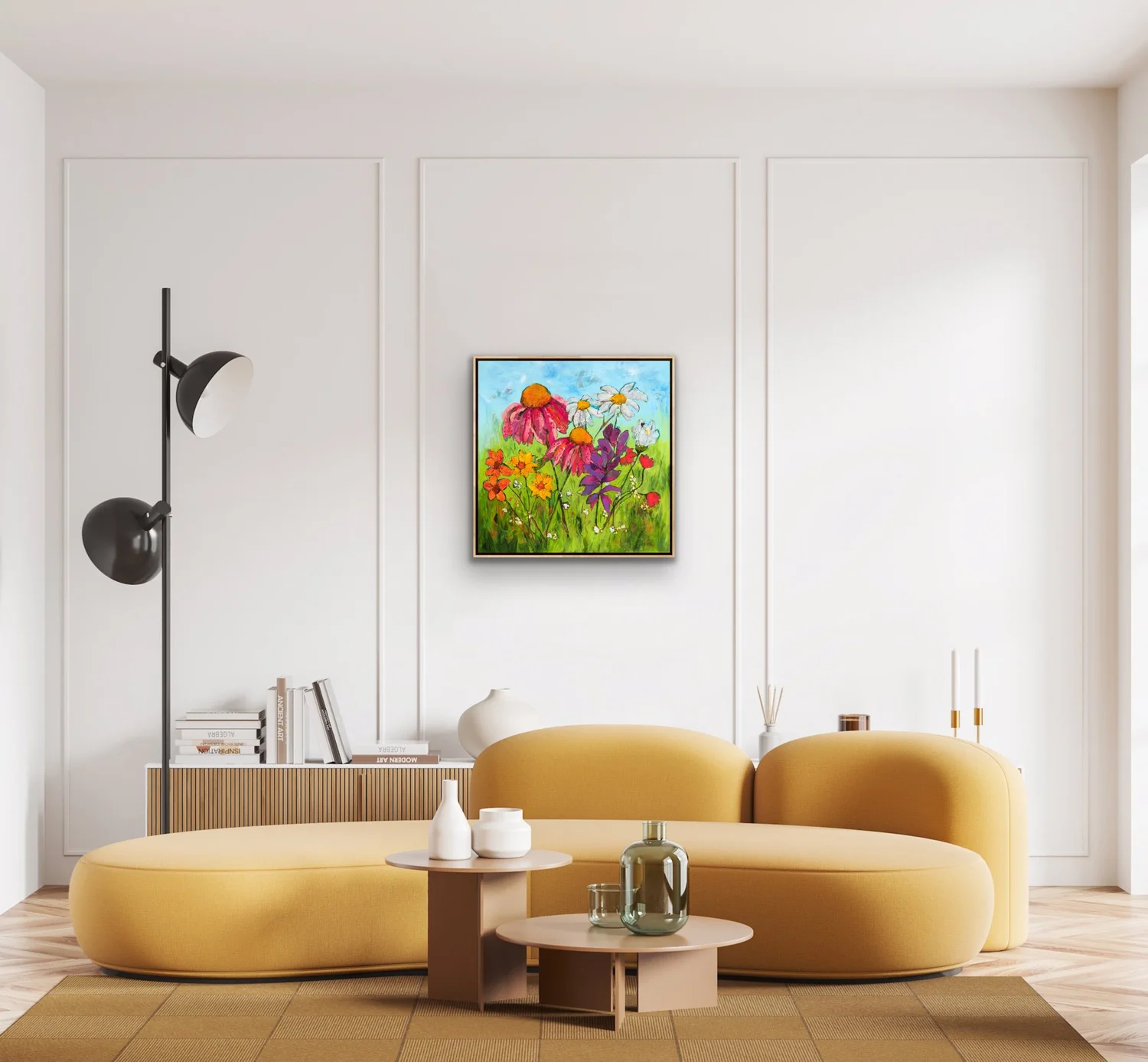 Urban Trail Flowers | 24 x 24
